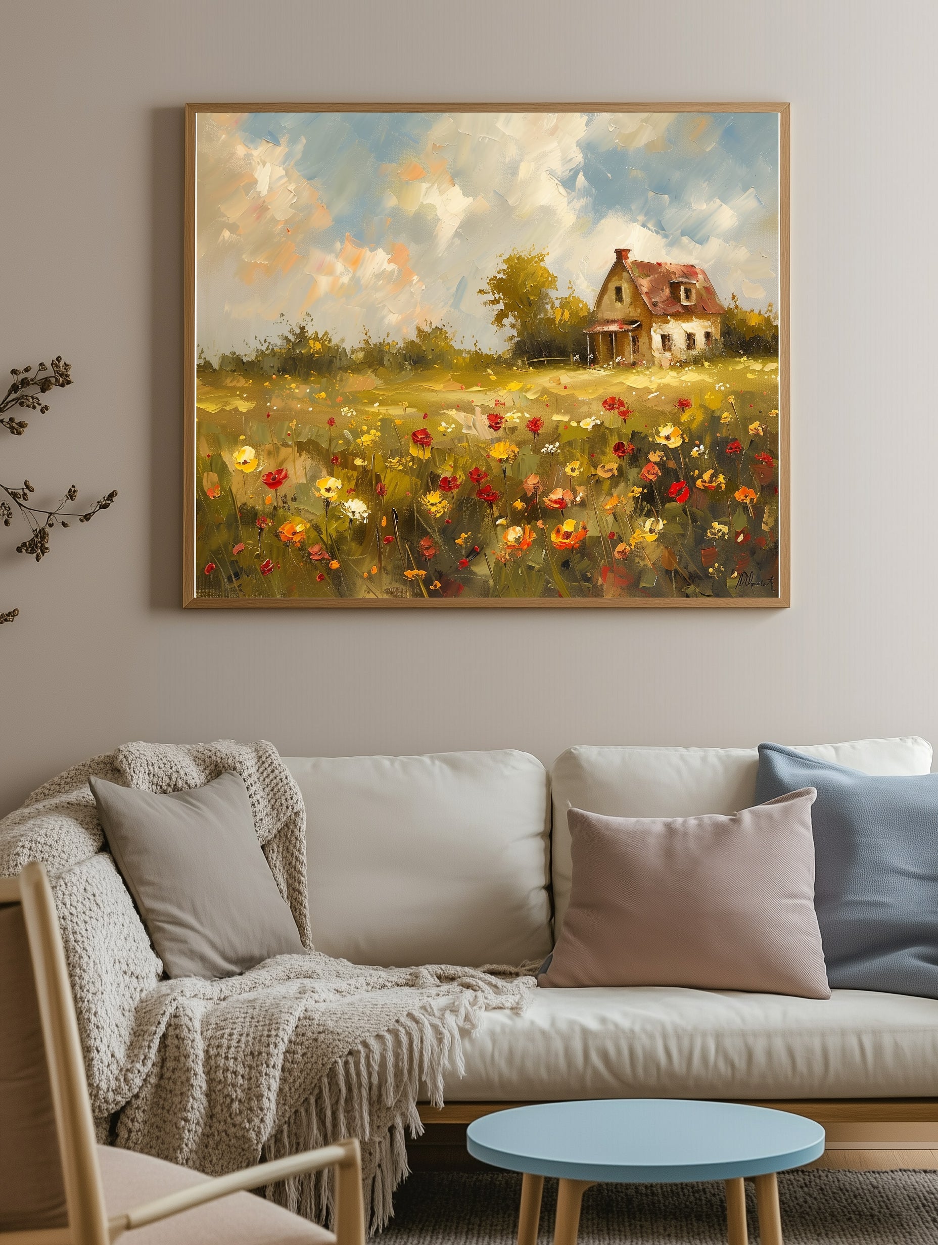 Countryside Home Print