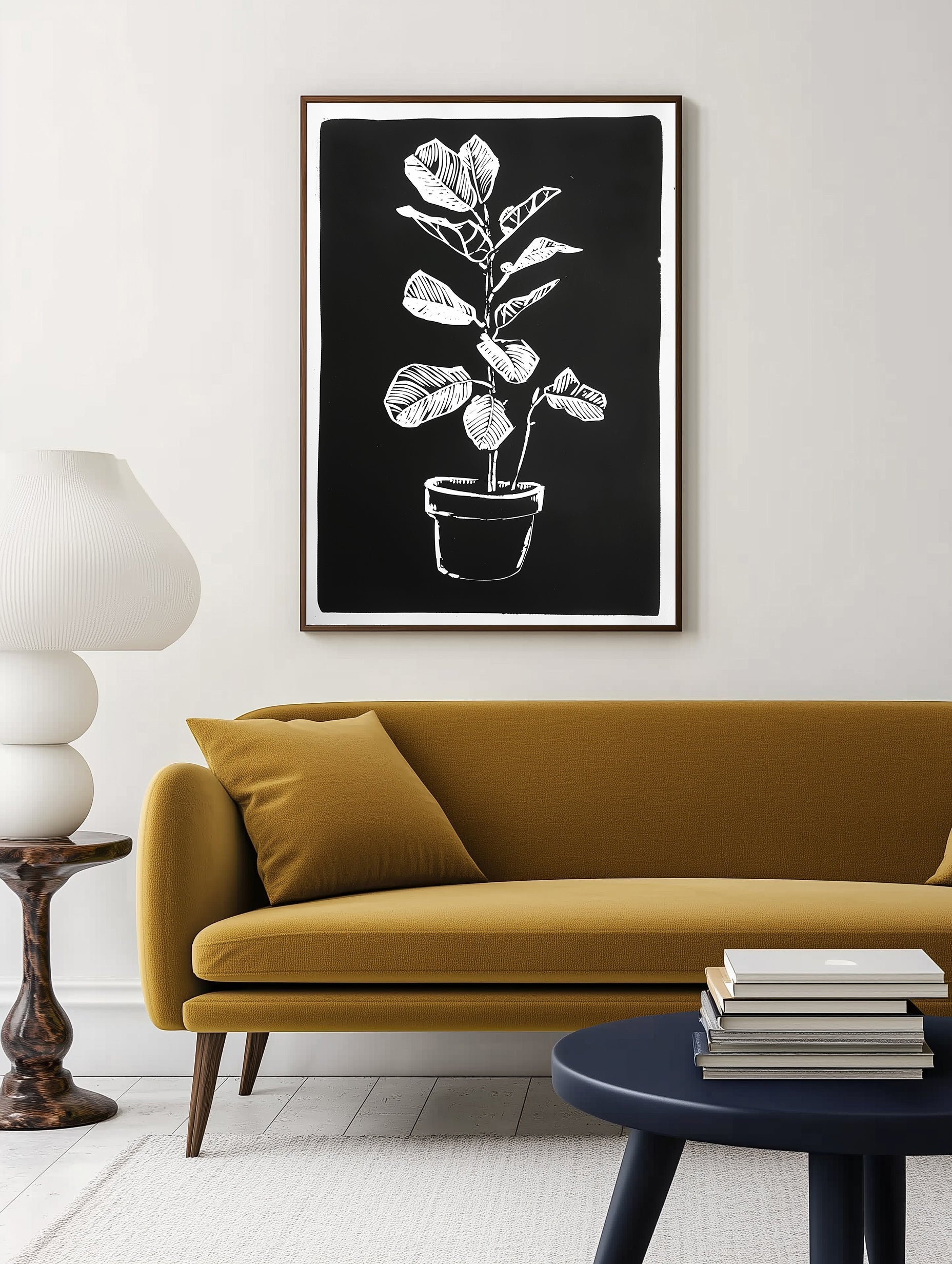 Potted Plant Print