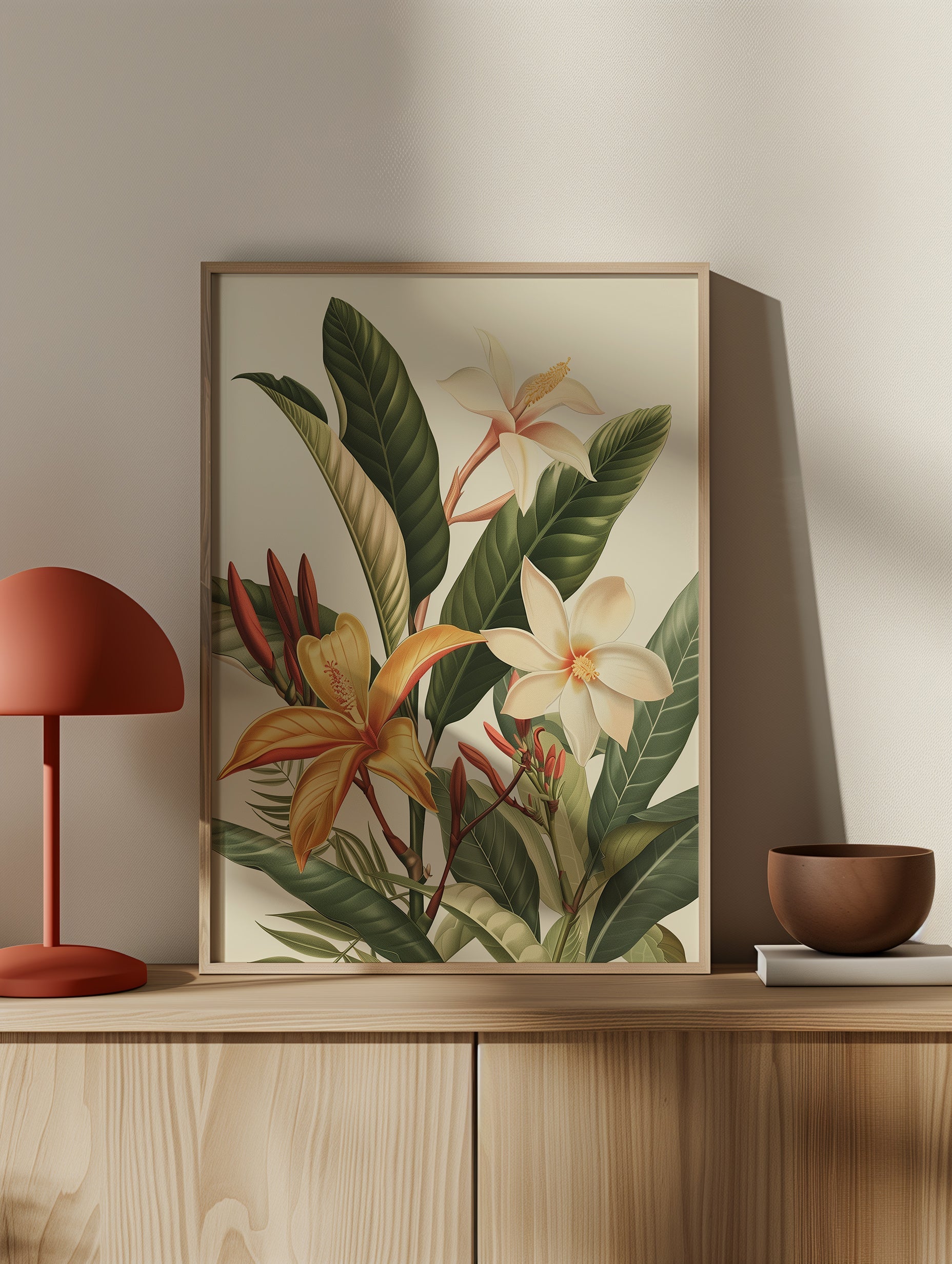 Botanical Lily Print