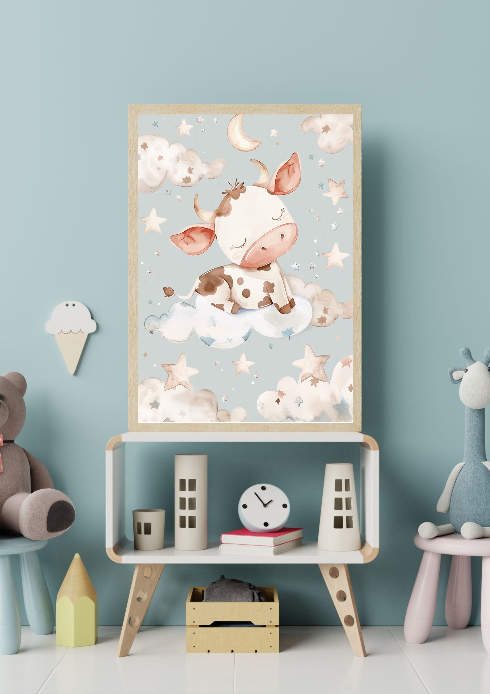 Dreamy Cow Print