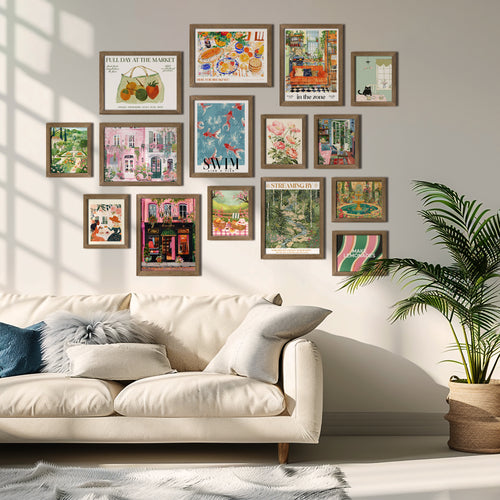 Maximalist Mix Gallery Wall