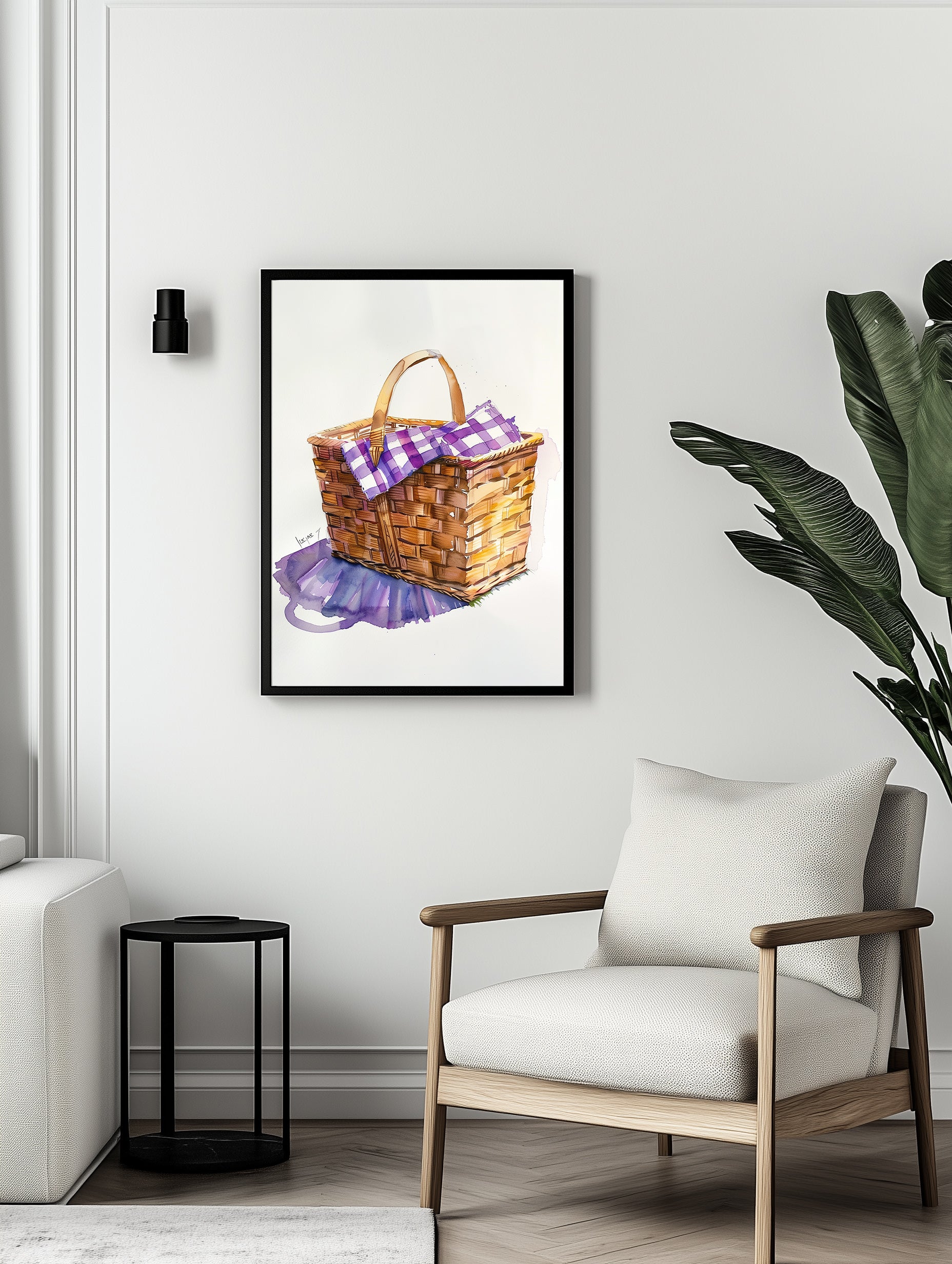 Picnic Basket Print