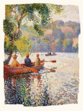 Boating Lake Print