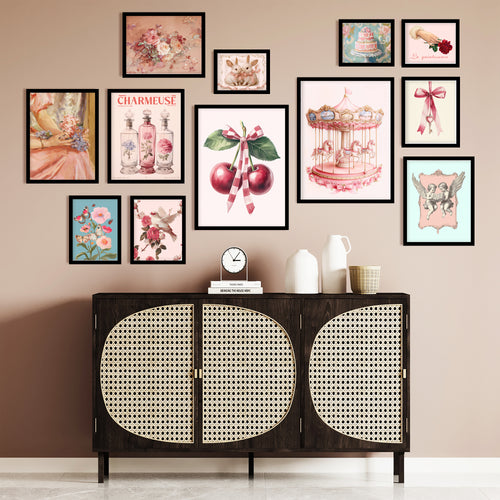 Coquette Gallery Wall Art