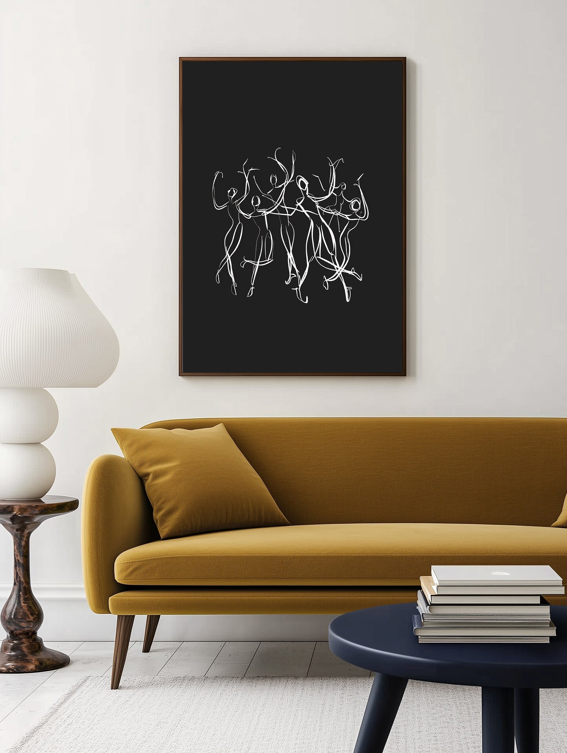 Dancing Figures Print