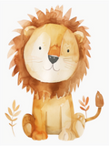 Lion Smile Print