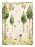 Balloon Forest Print