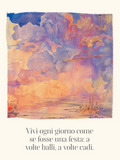 Italian Quote Print