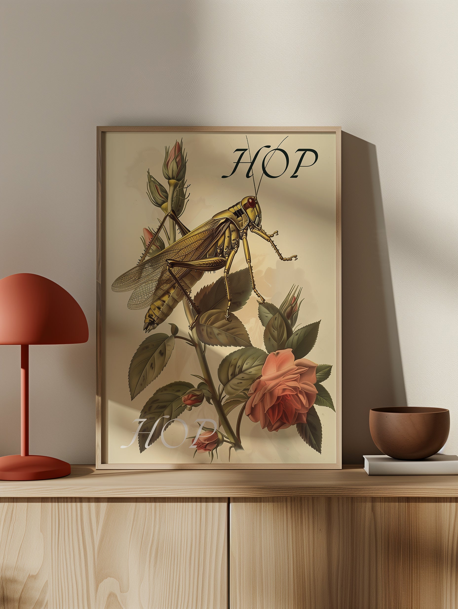 Hop Insect Print