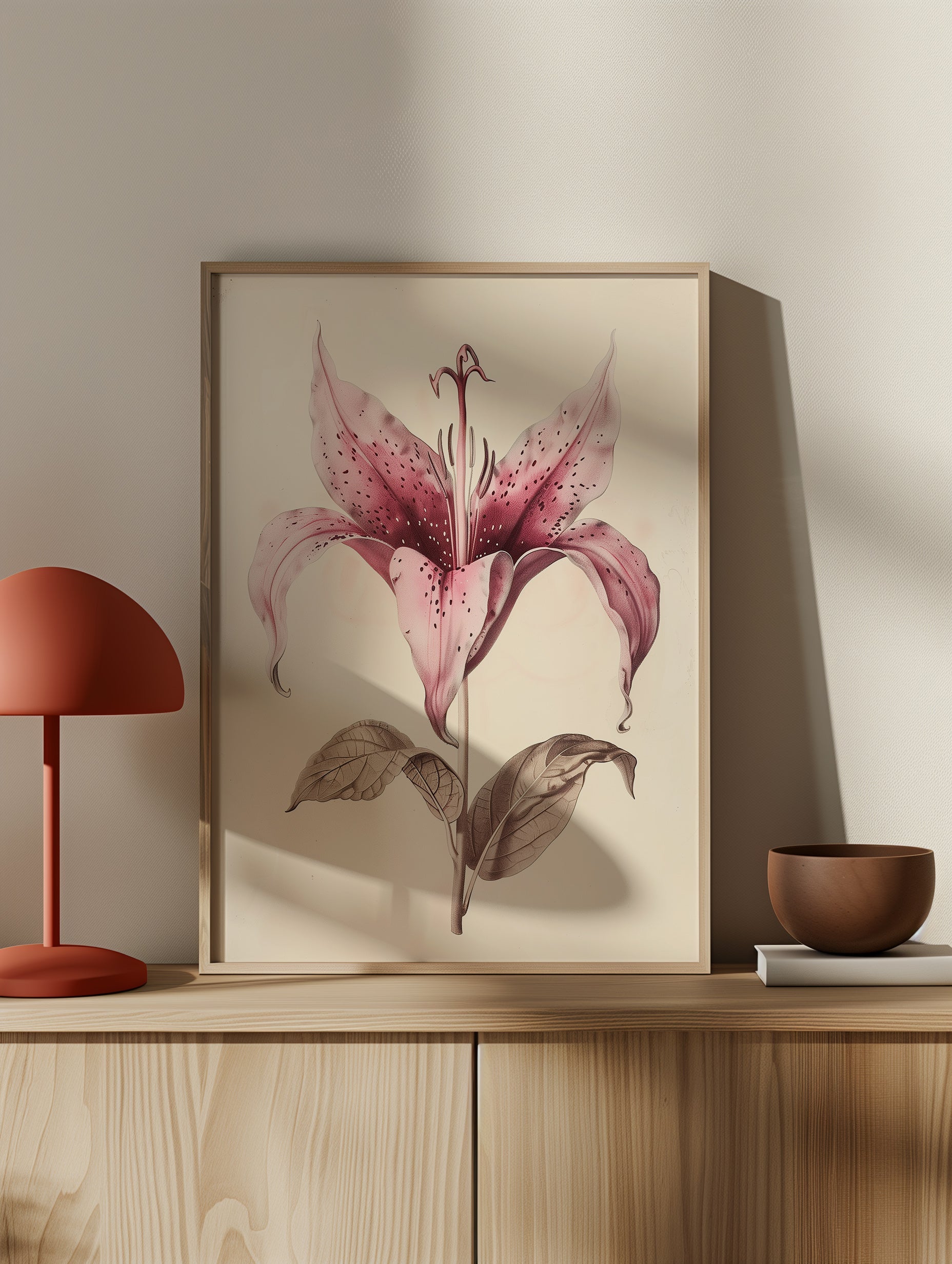 Pink Lily Print