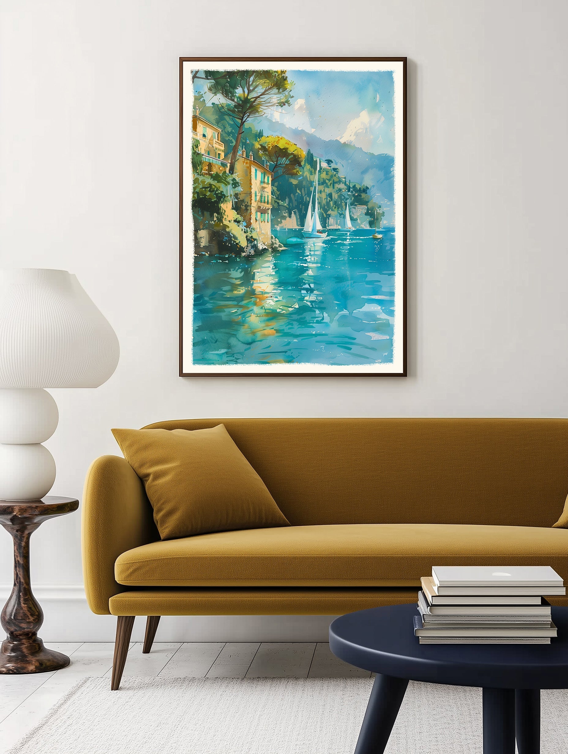 Coastal Harbor Print