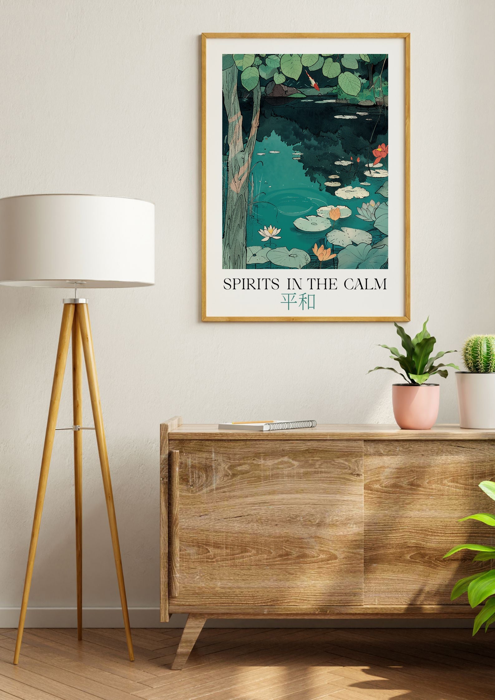 Spirits in the Calm Wall Art Print