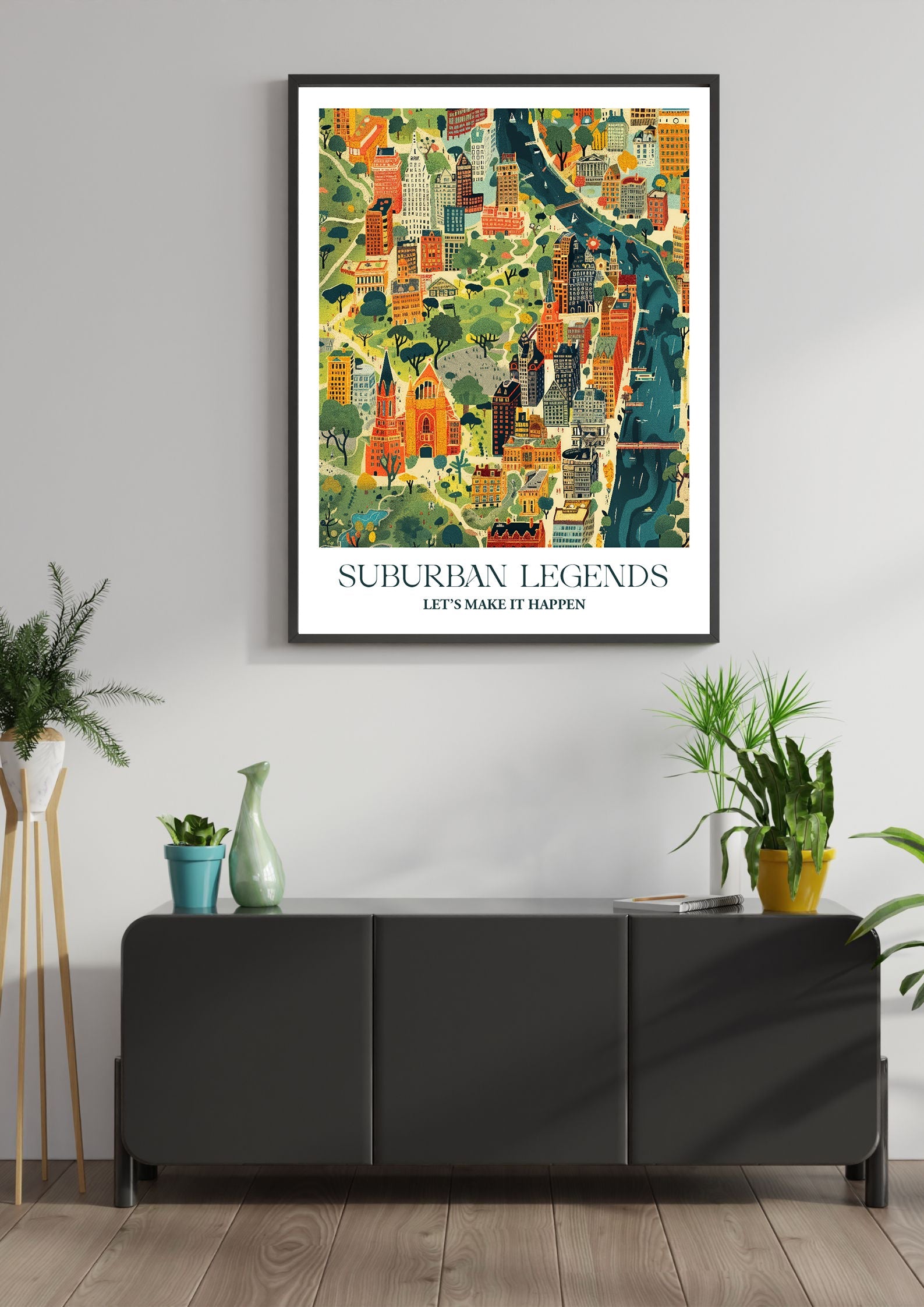 Suburban Legends Print