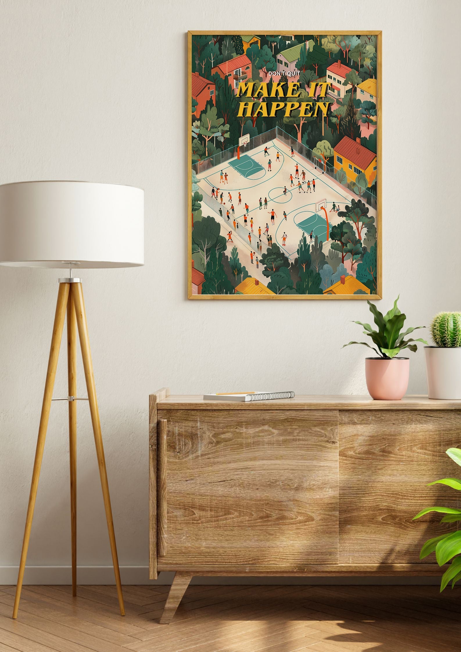 Make It Happen Wall Art Print