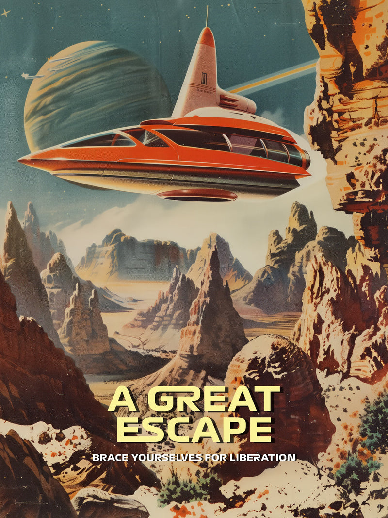 A Great Escape Wall Art Print