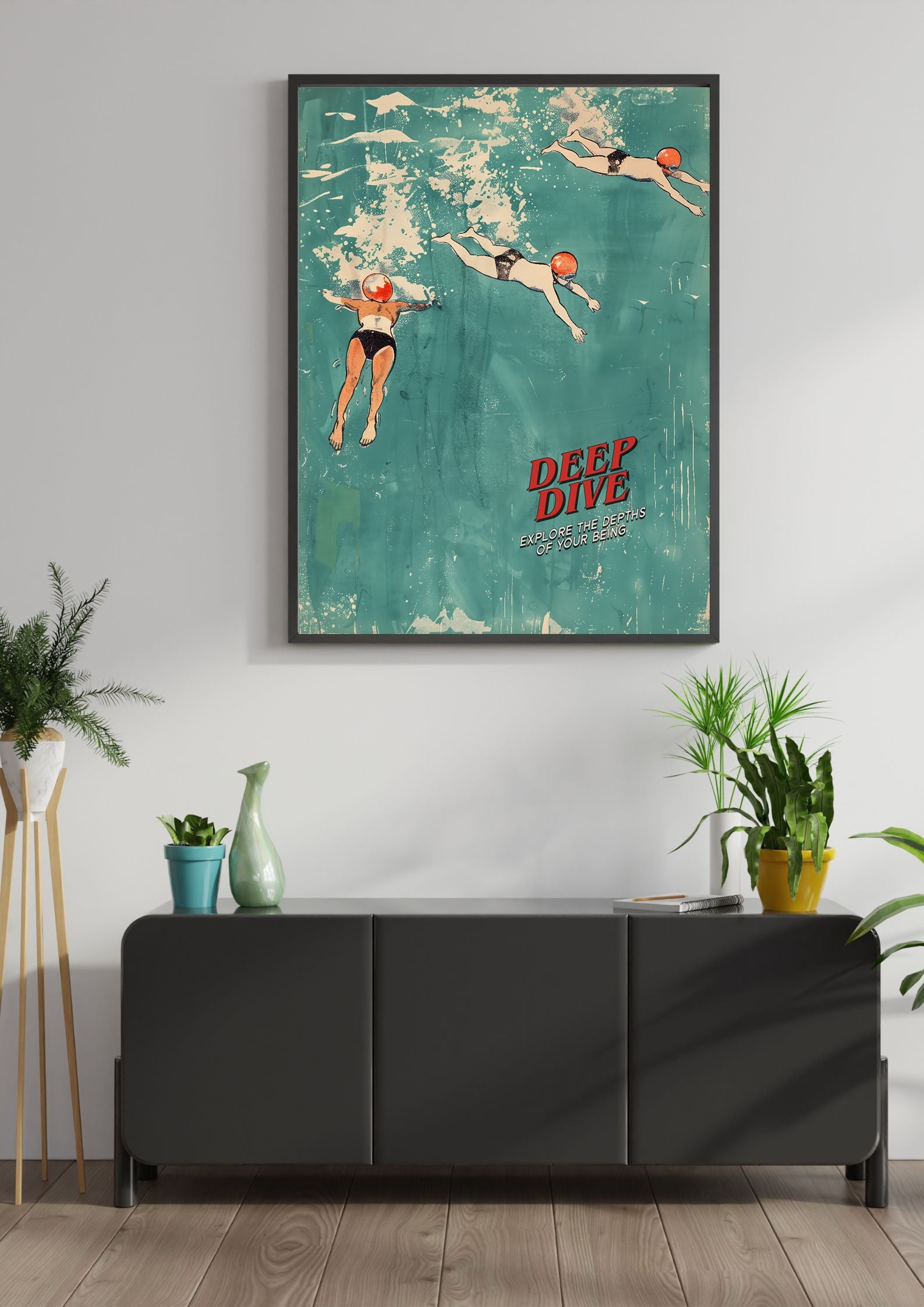 Deep Dive Wall Art Print