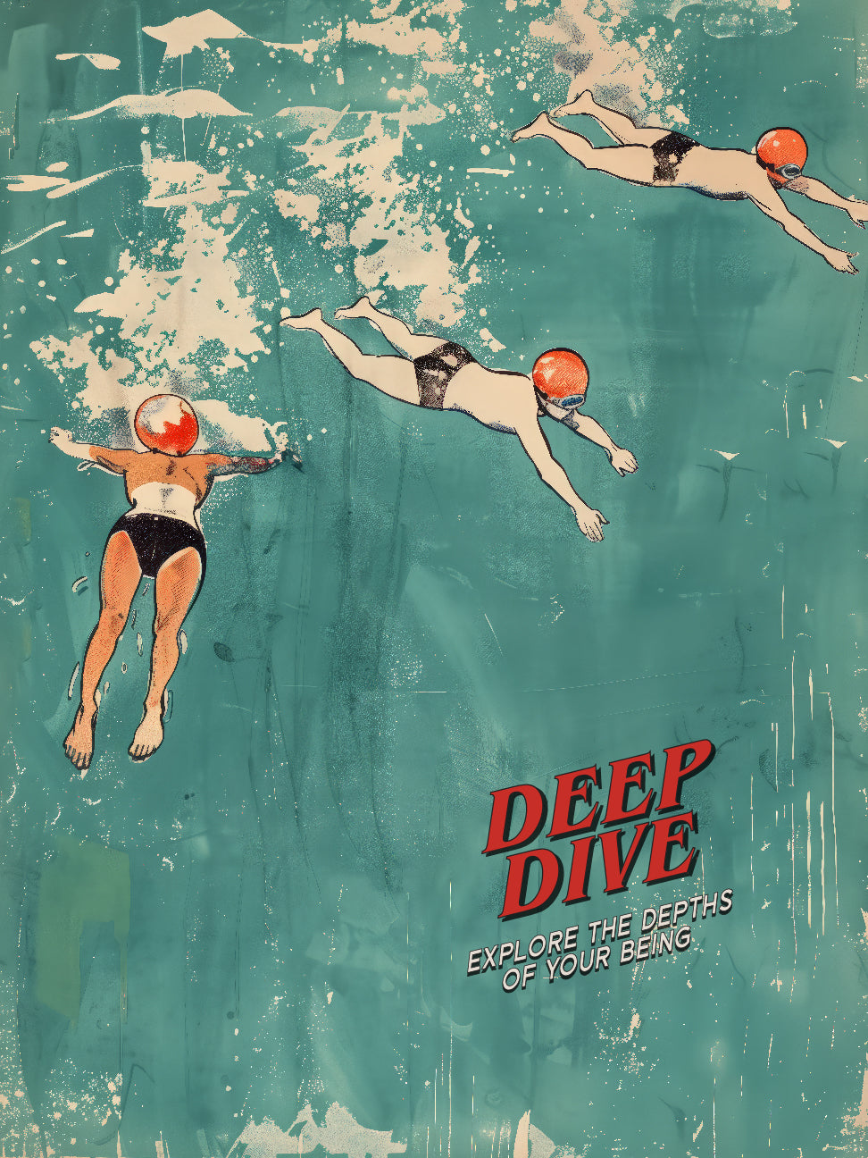 Deep Dive Wall Art Print