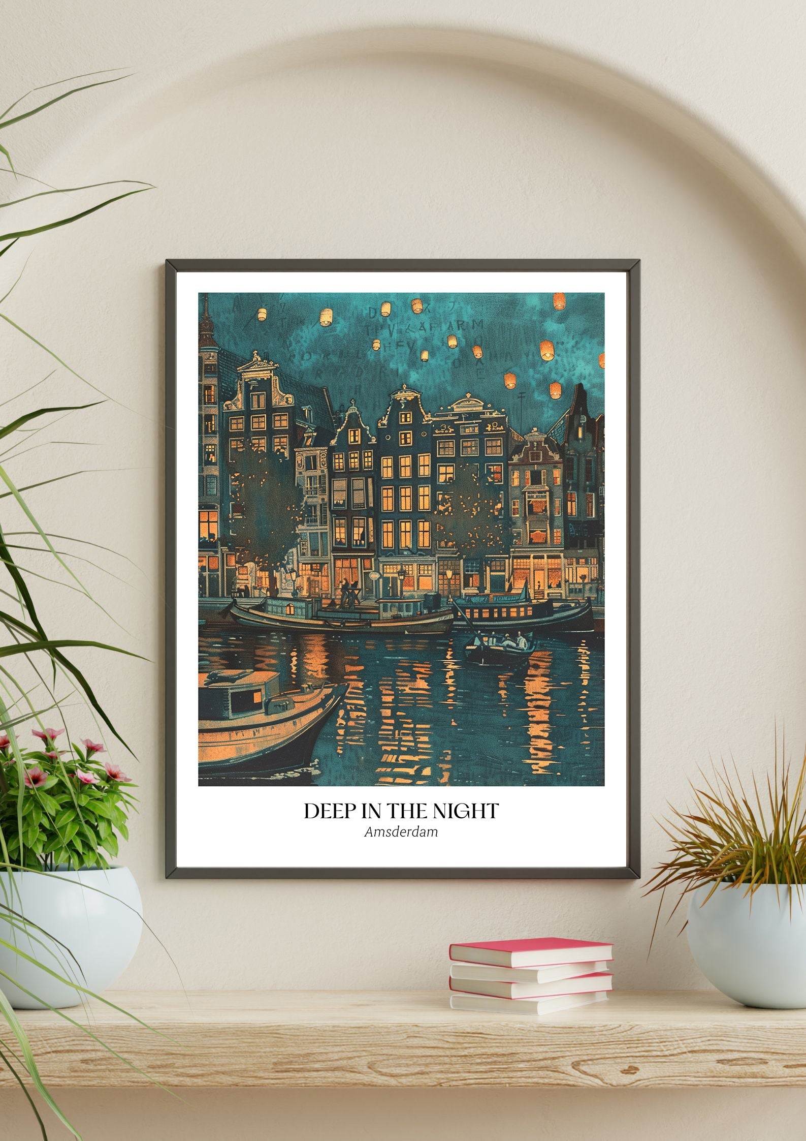 Deep in the Night Print