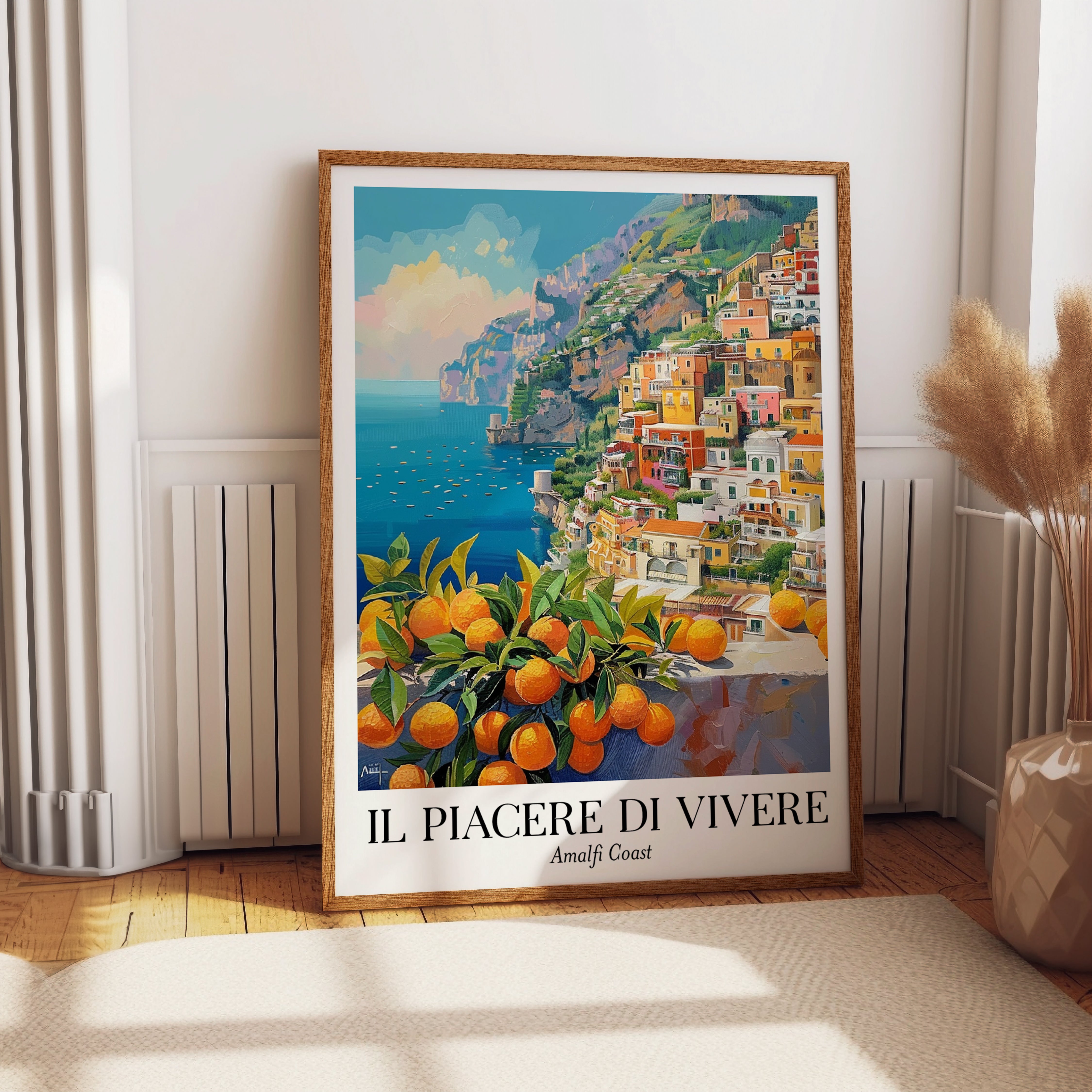 Italian Seaside and Citrus Print