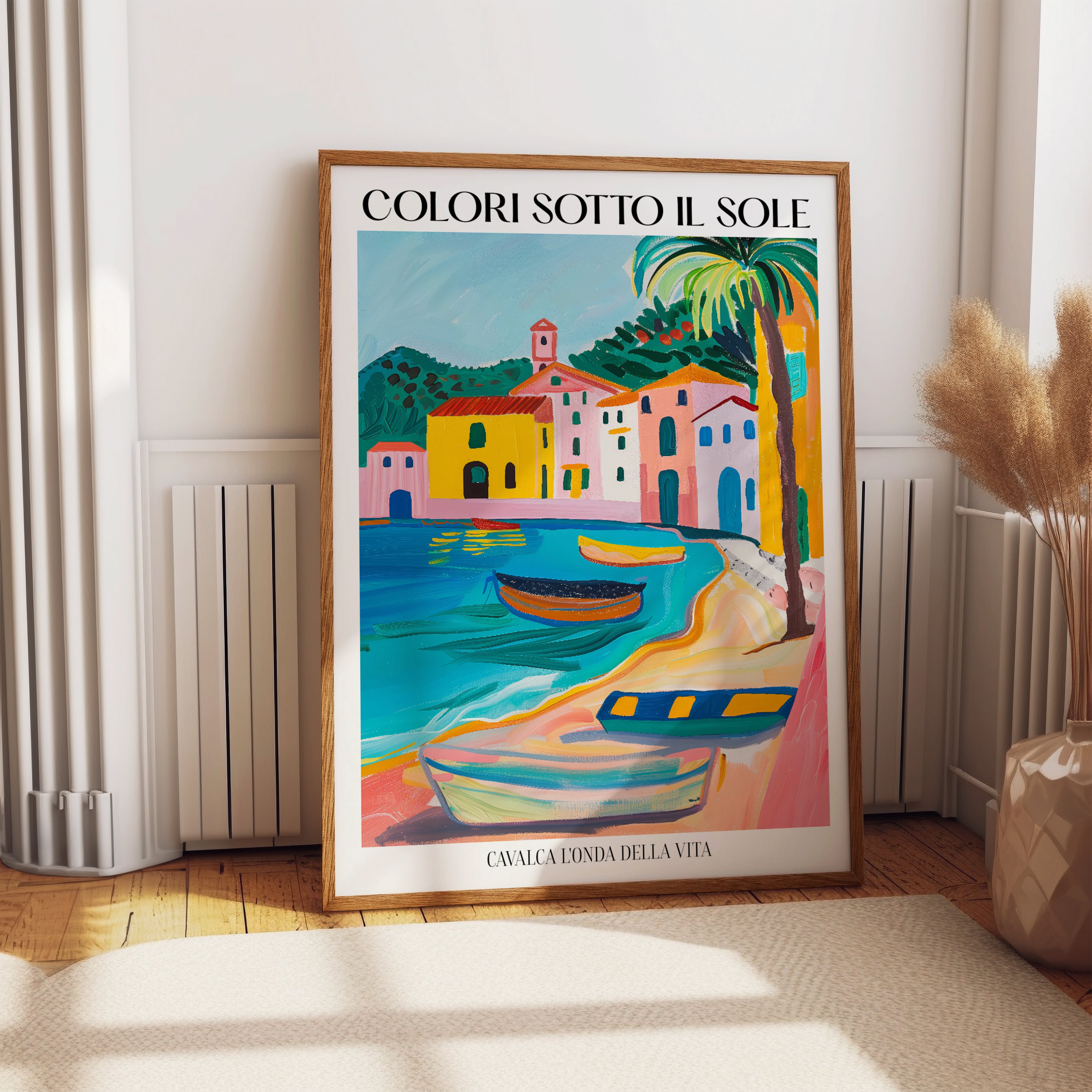 Italian Coastline Print