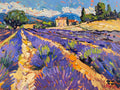 Lavender Fields Print