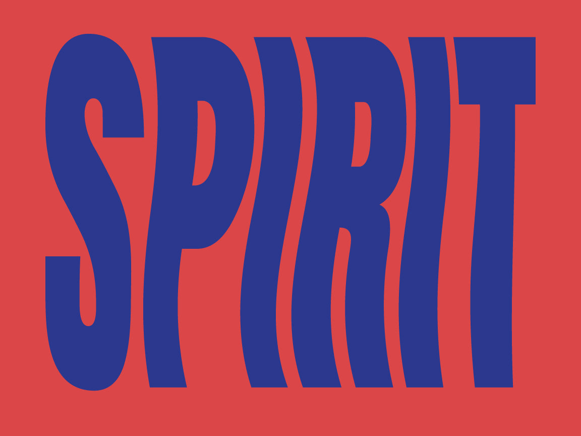 Spirit Typografie Druck