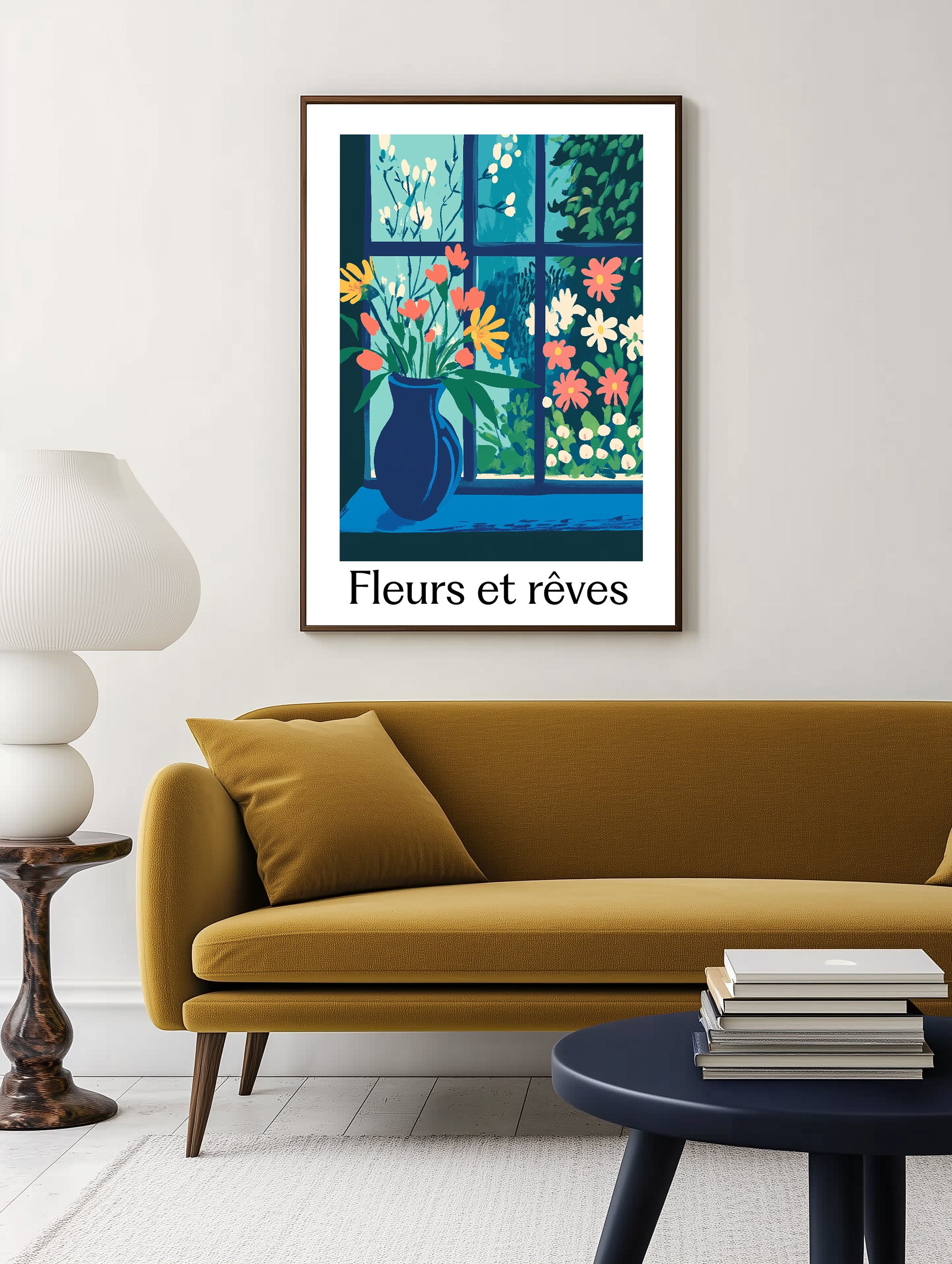 Fleur et reves Print