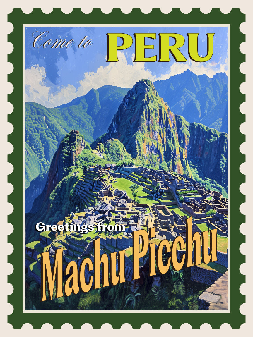 Machu Picchu Peru Print