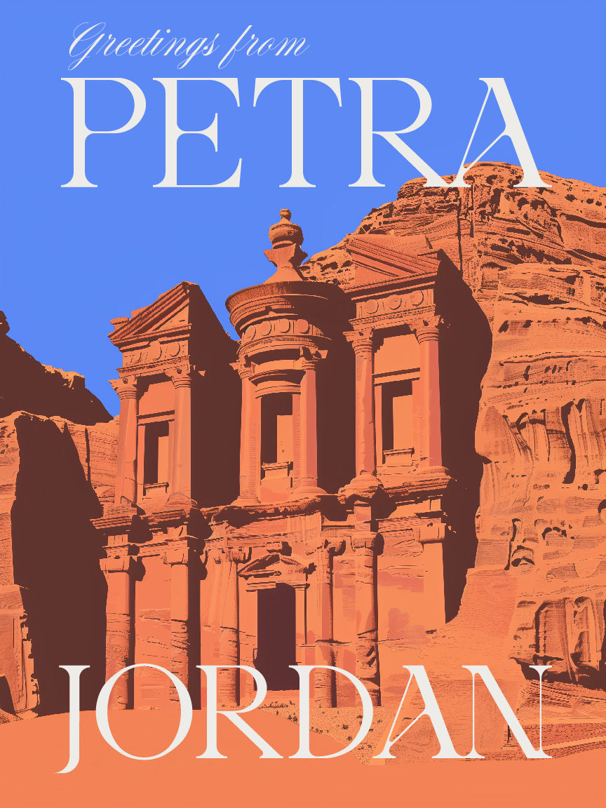 Petra Jordan Travel Print