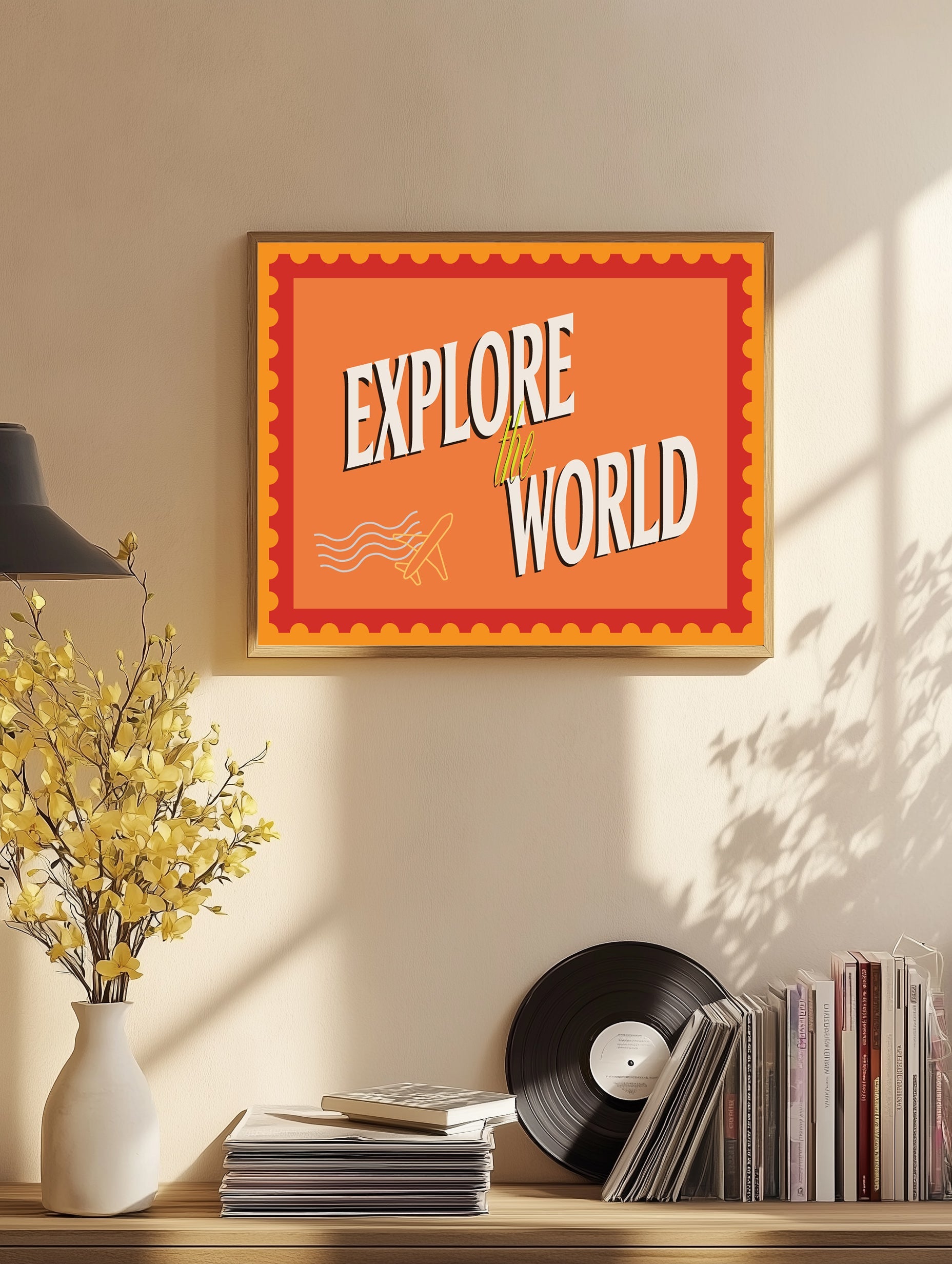 Explore the World Print