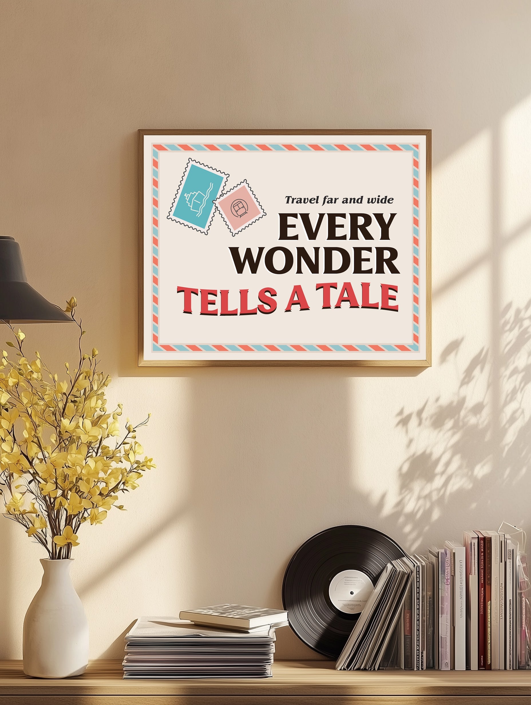 Every Wonder Tells a Tale Print