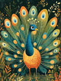 Peacock Beauty Print