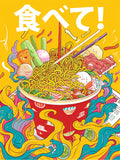 Japanese Noodles Print