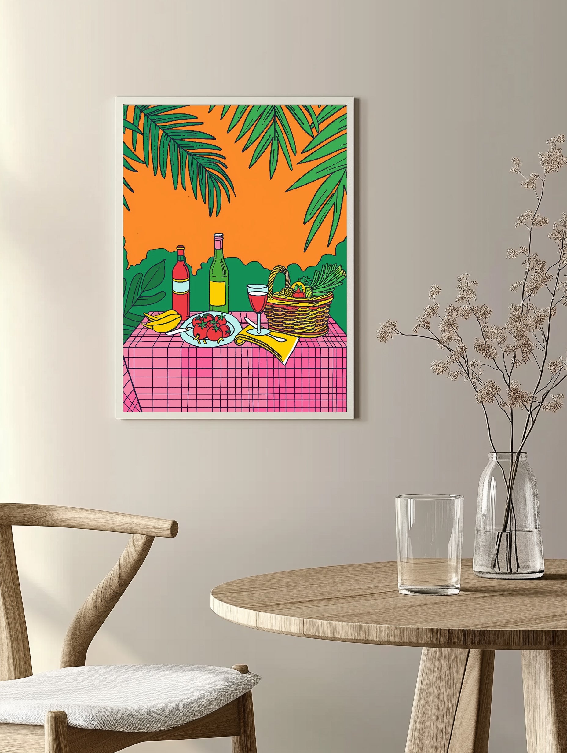 Tropical Picnic Print