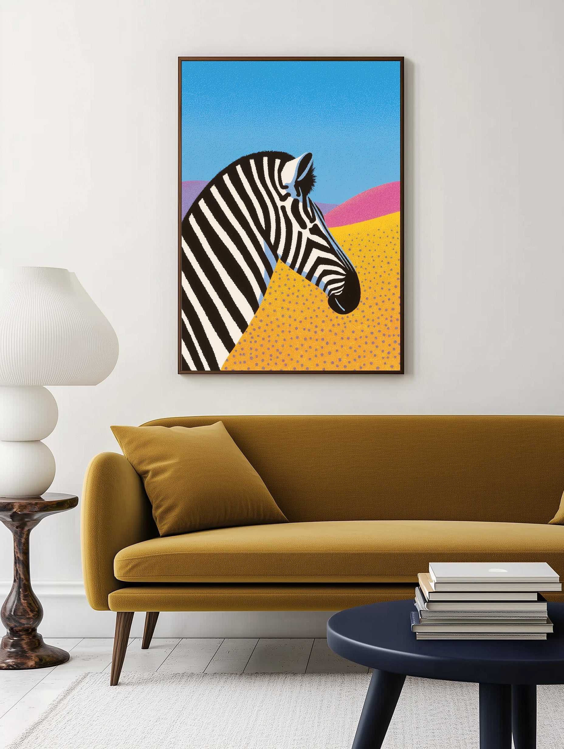 Zebra Hills Print