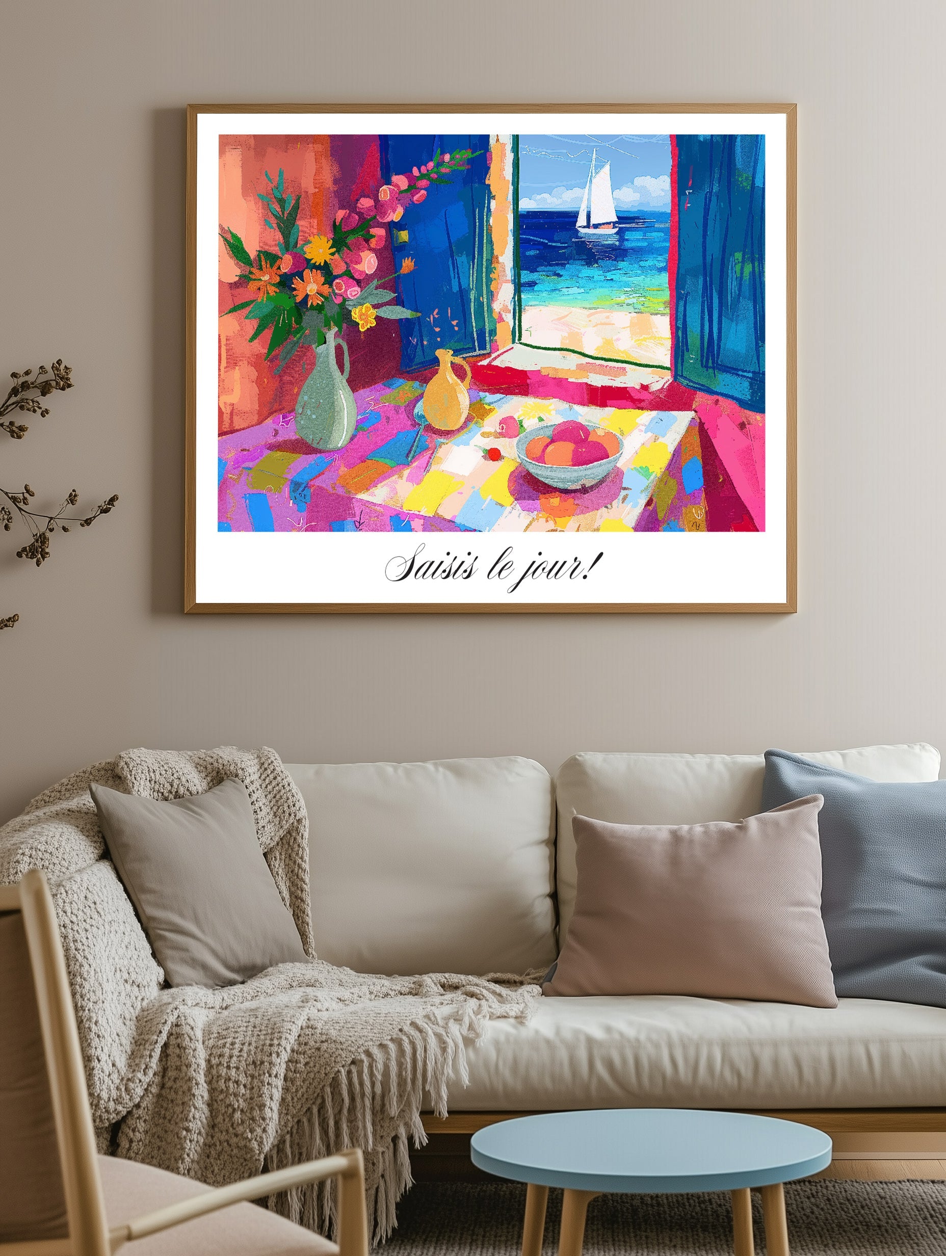 Window Sea Print