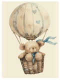 Balloon Teddy Print