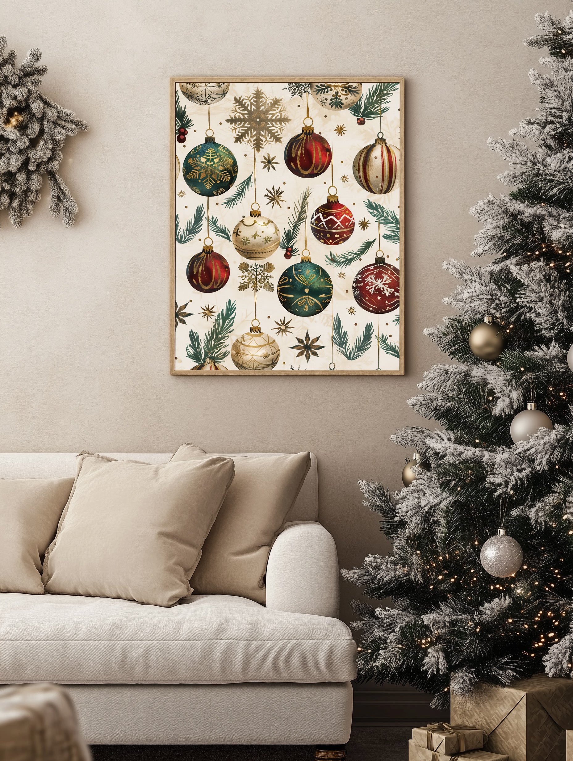 Christmas Ornament Print