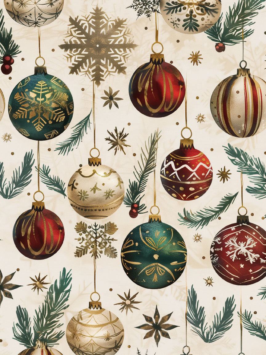 Christmas Ornament Print