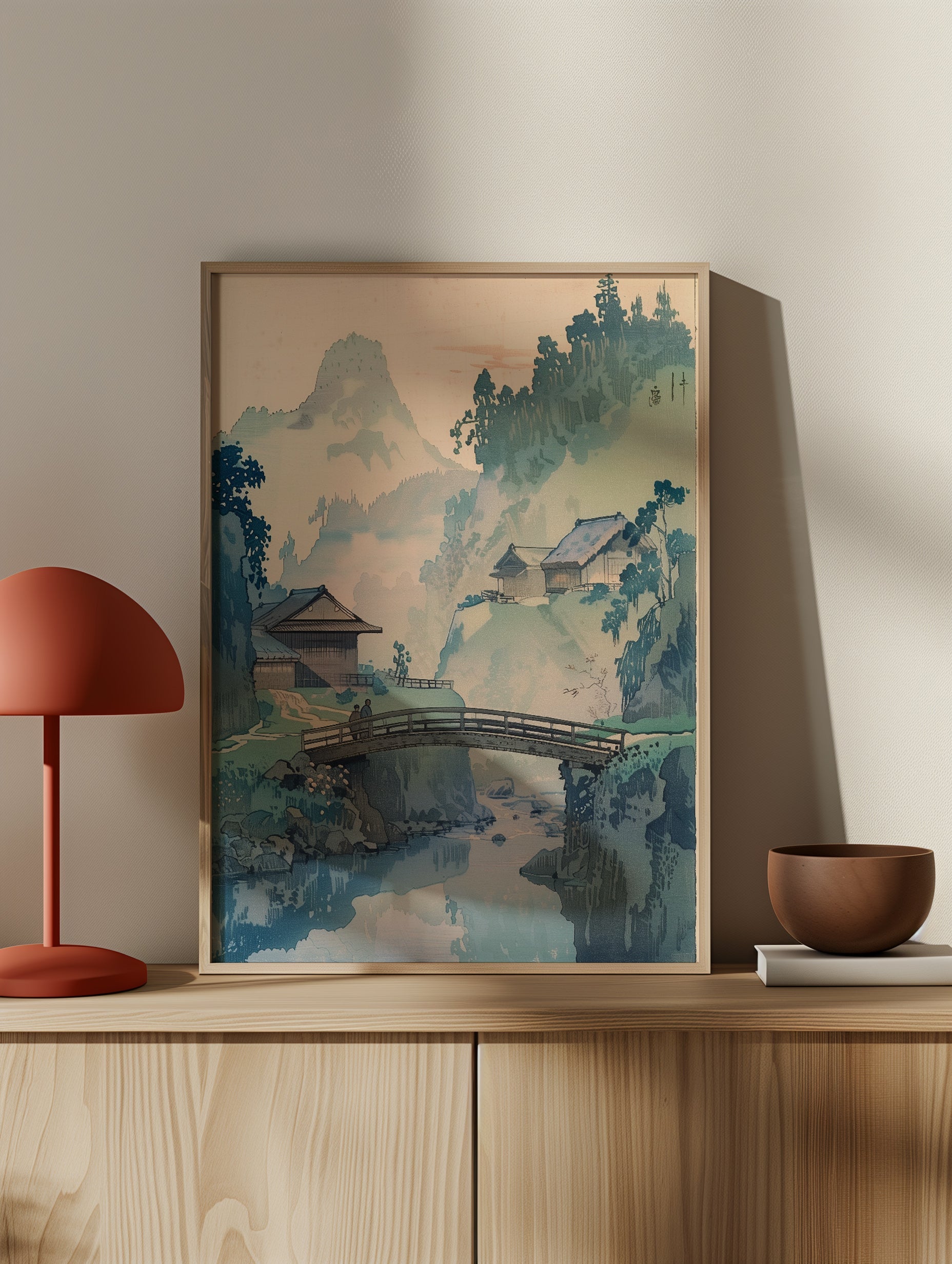 Serene Mountain Print