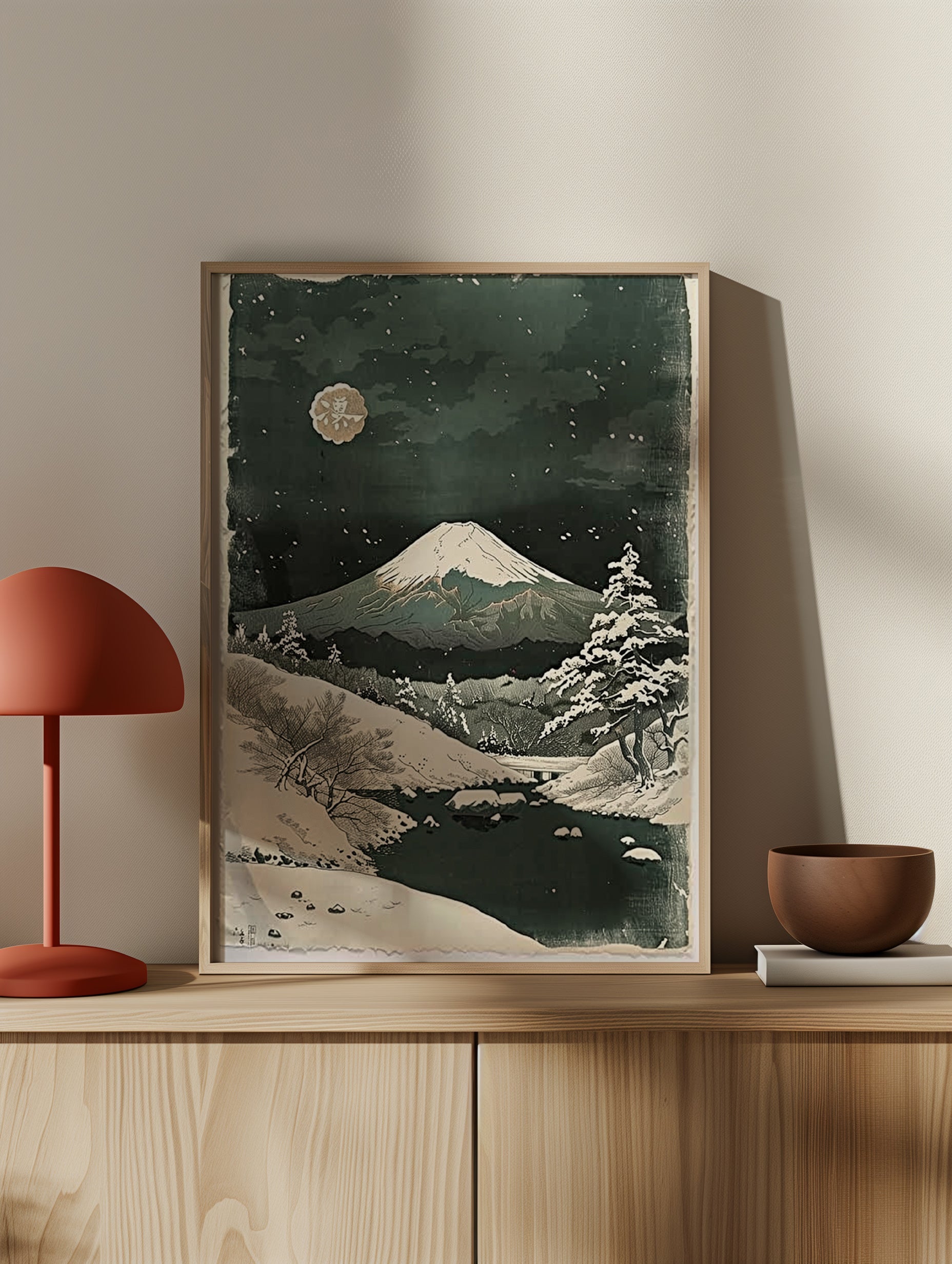 Snowy Mount Print