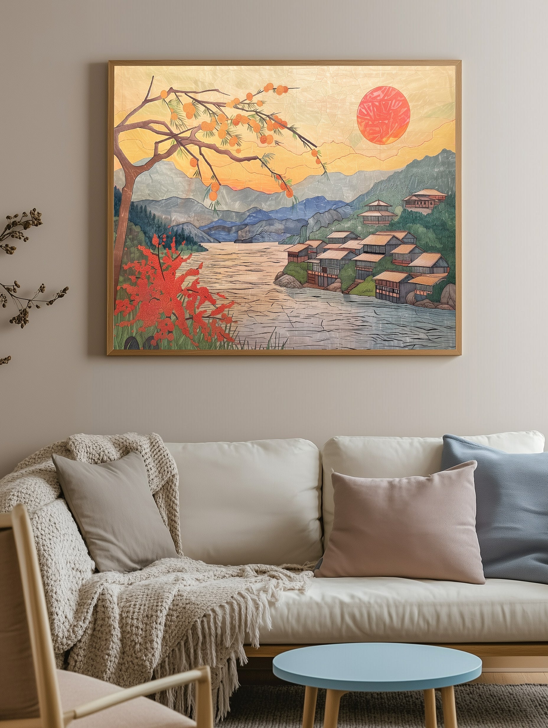 Autumn Sunset Print