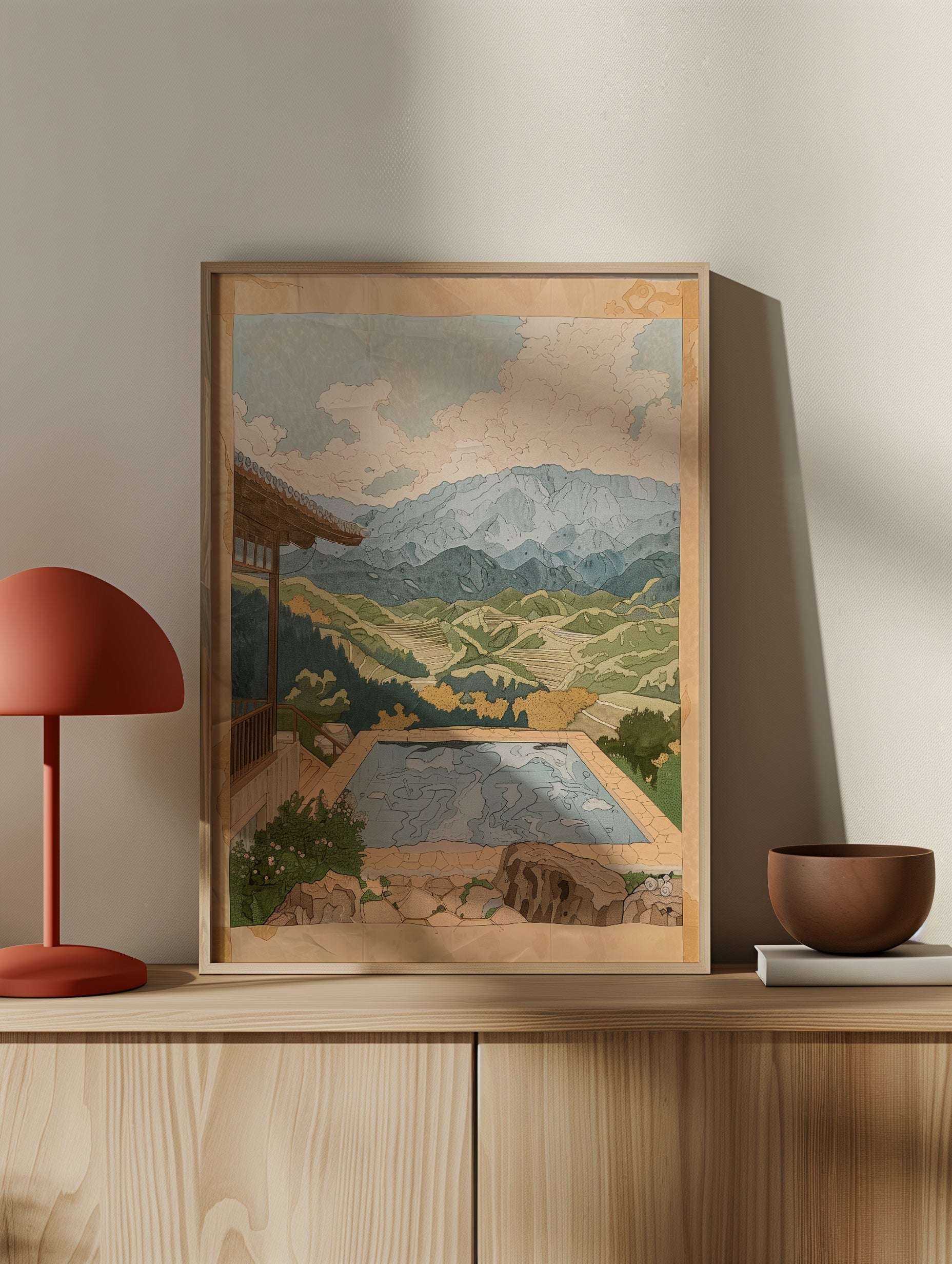 Mountain View Print