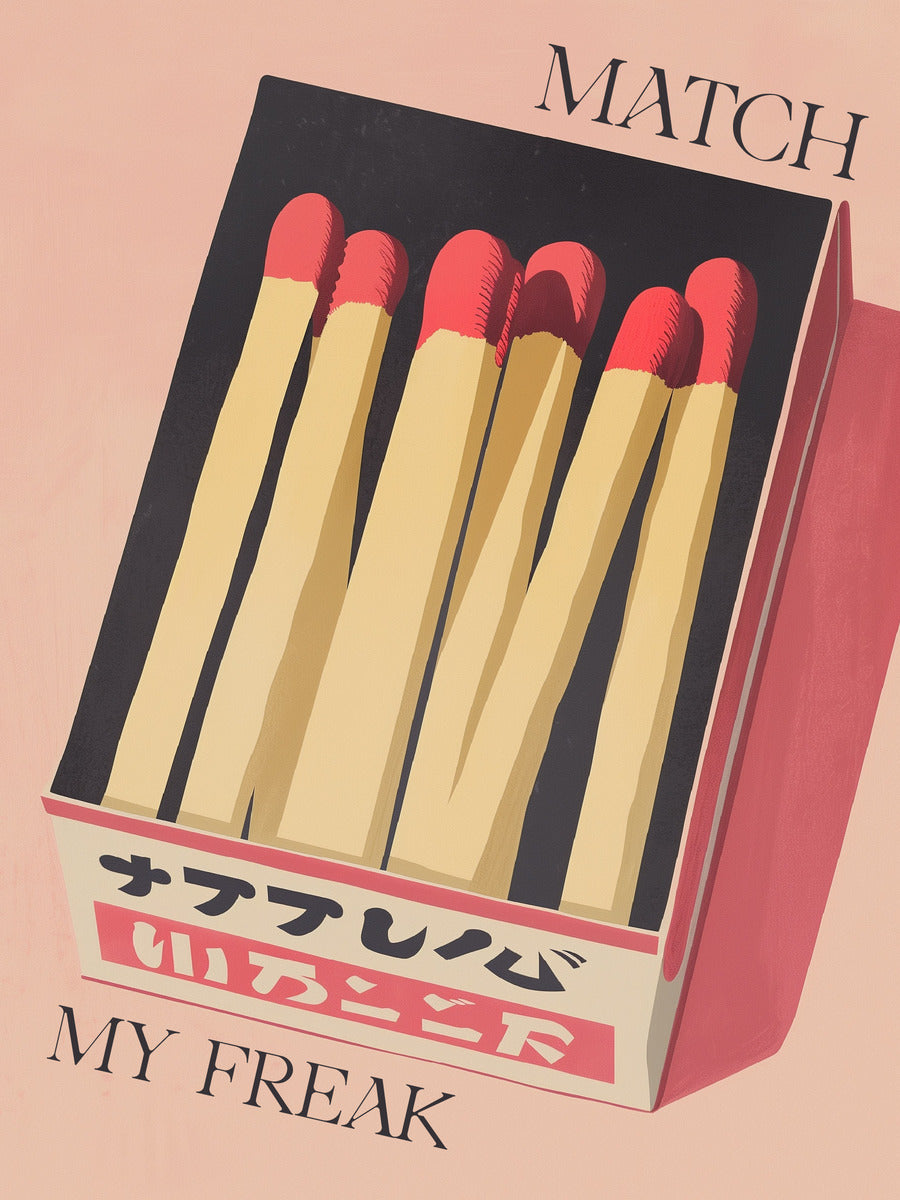 Matchbox Art Print