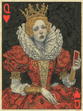 Queen of Hearts Print