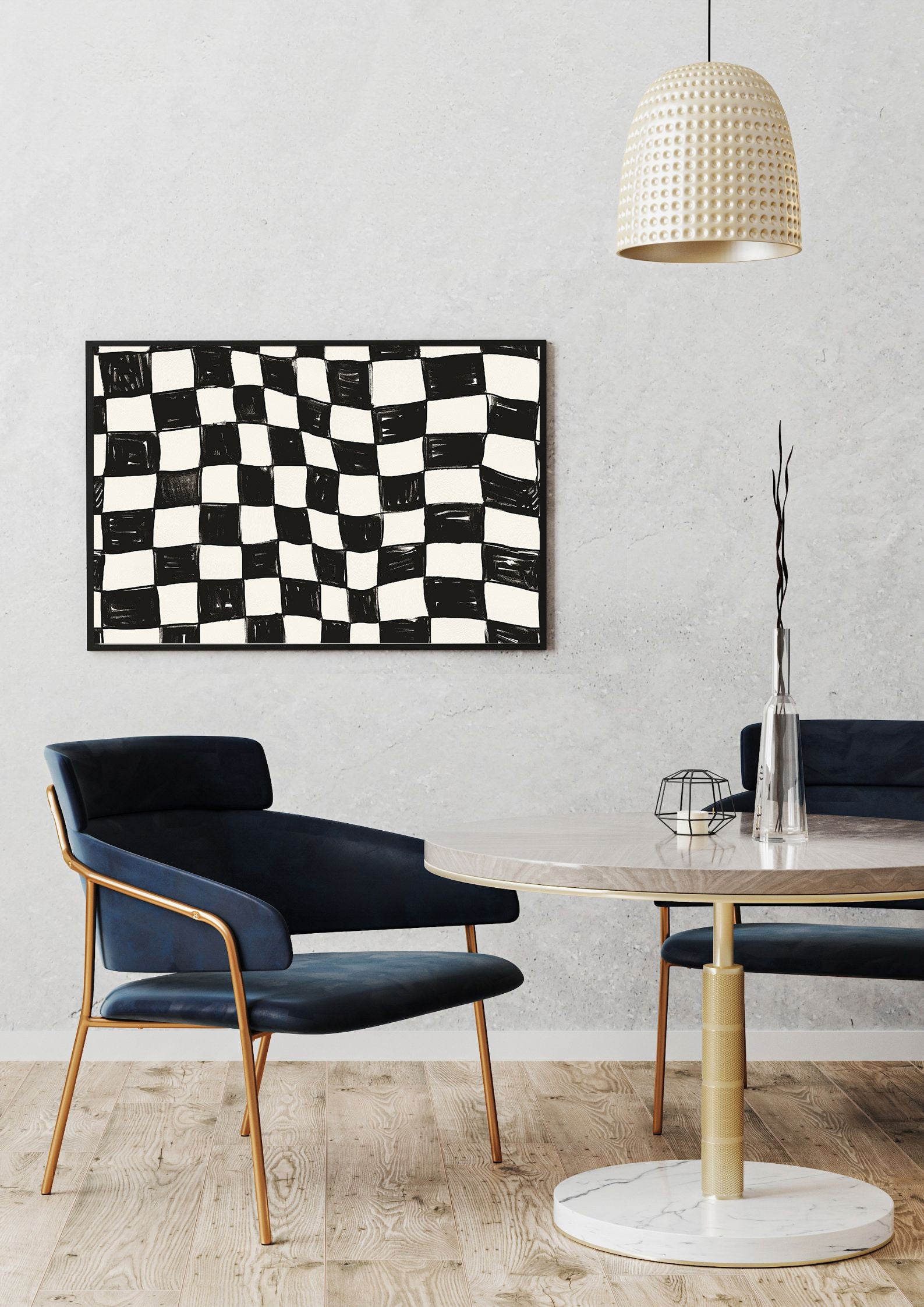 Checker Pattern Print