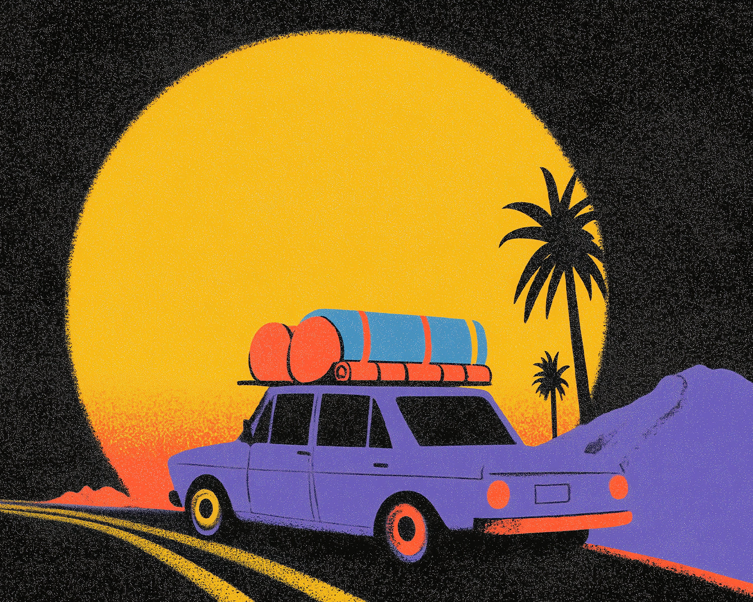 Retro Roadtrip Print