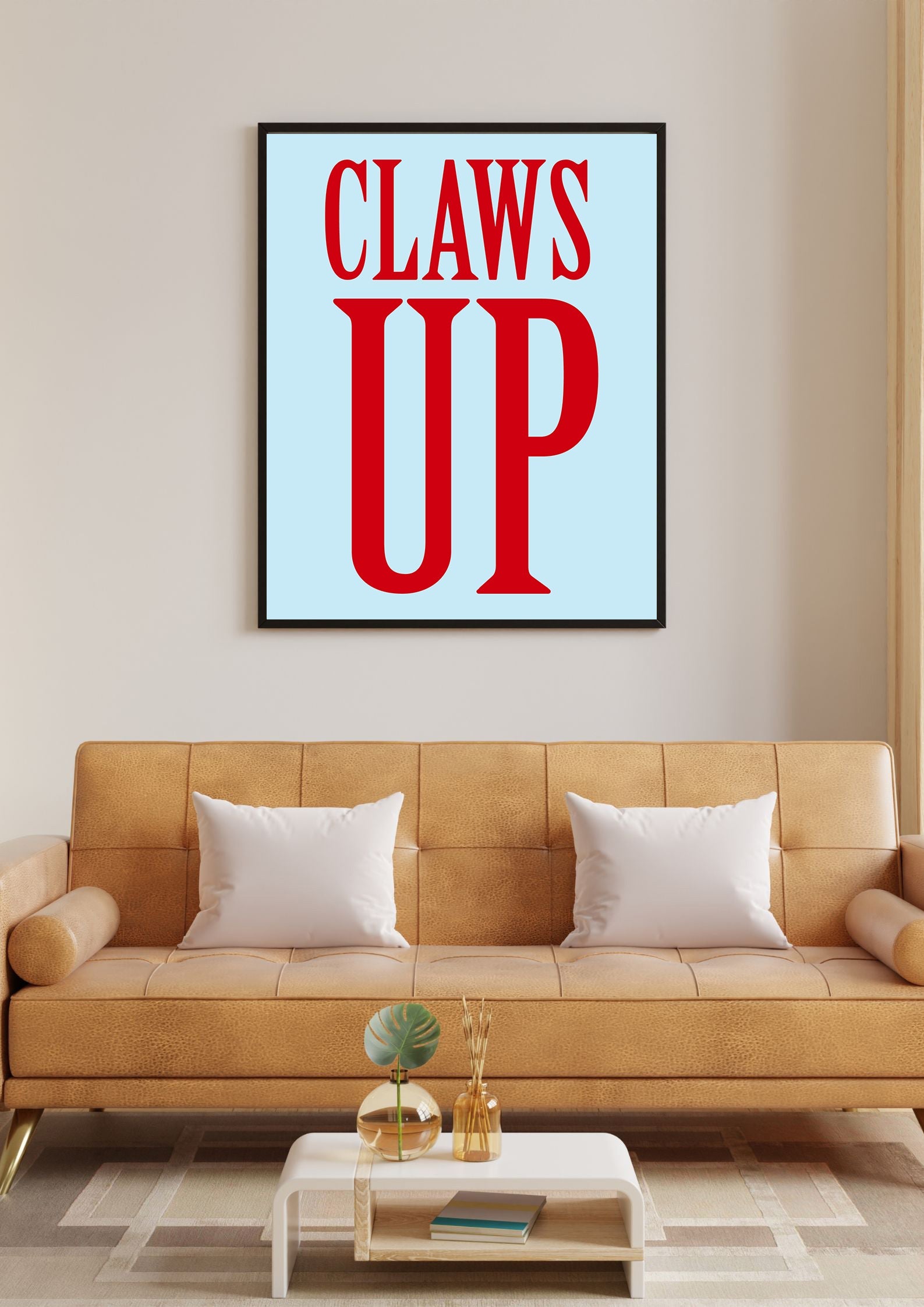 Claws Up Print