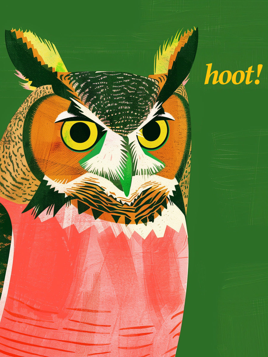 Wise Owl Print