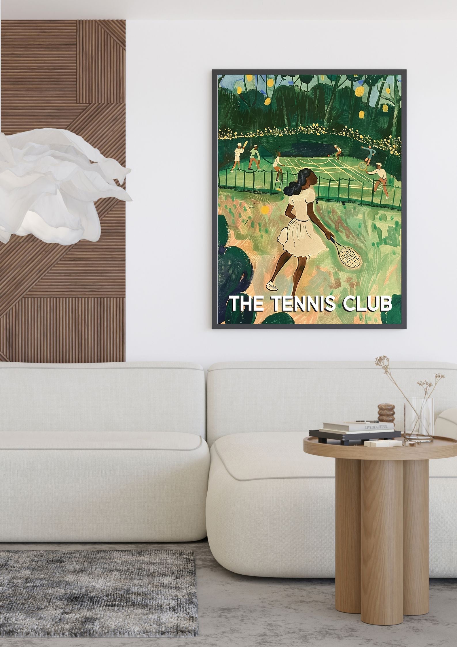 Tennis Club Print